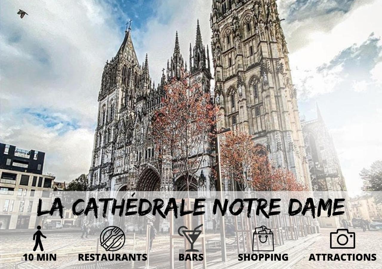 ルーアンCosyappart - Le Saint Ouenアパートメント エクステリア 写真